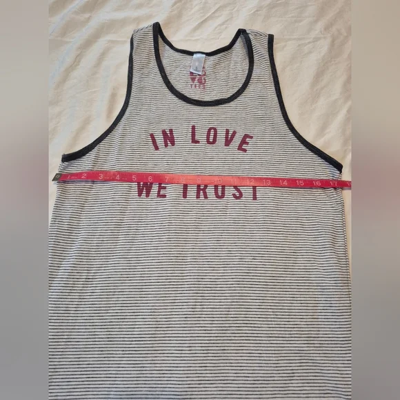 Super Love Tees In Love We Trust Tank - Picture 3 of 4